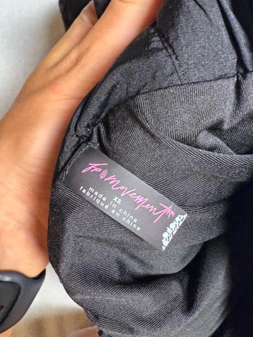 Free People Movement The Way Home High Waist Shorts Black Size  XS
